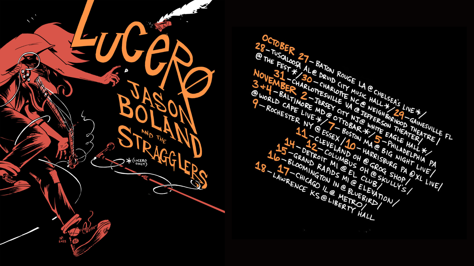 Lucero and Jason Boland & The Stragglers Tickets - Bloomington, IN - The  Bluebird - Thu, Nov 16 2023 | Seated | a Sofar artist service